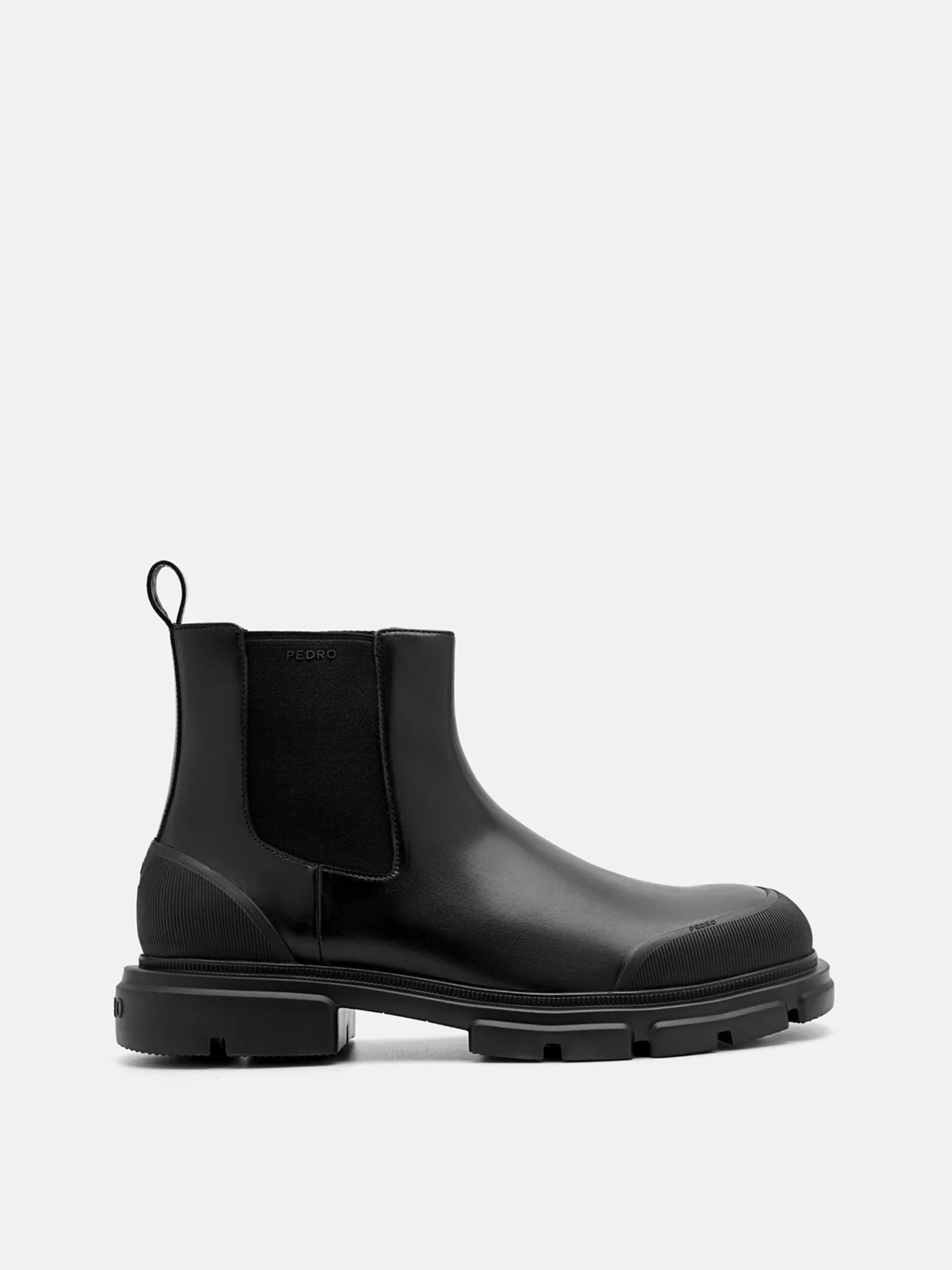 Ellis Leather Chelsea Boots, Black